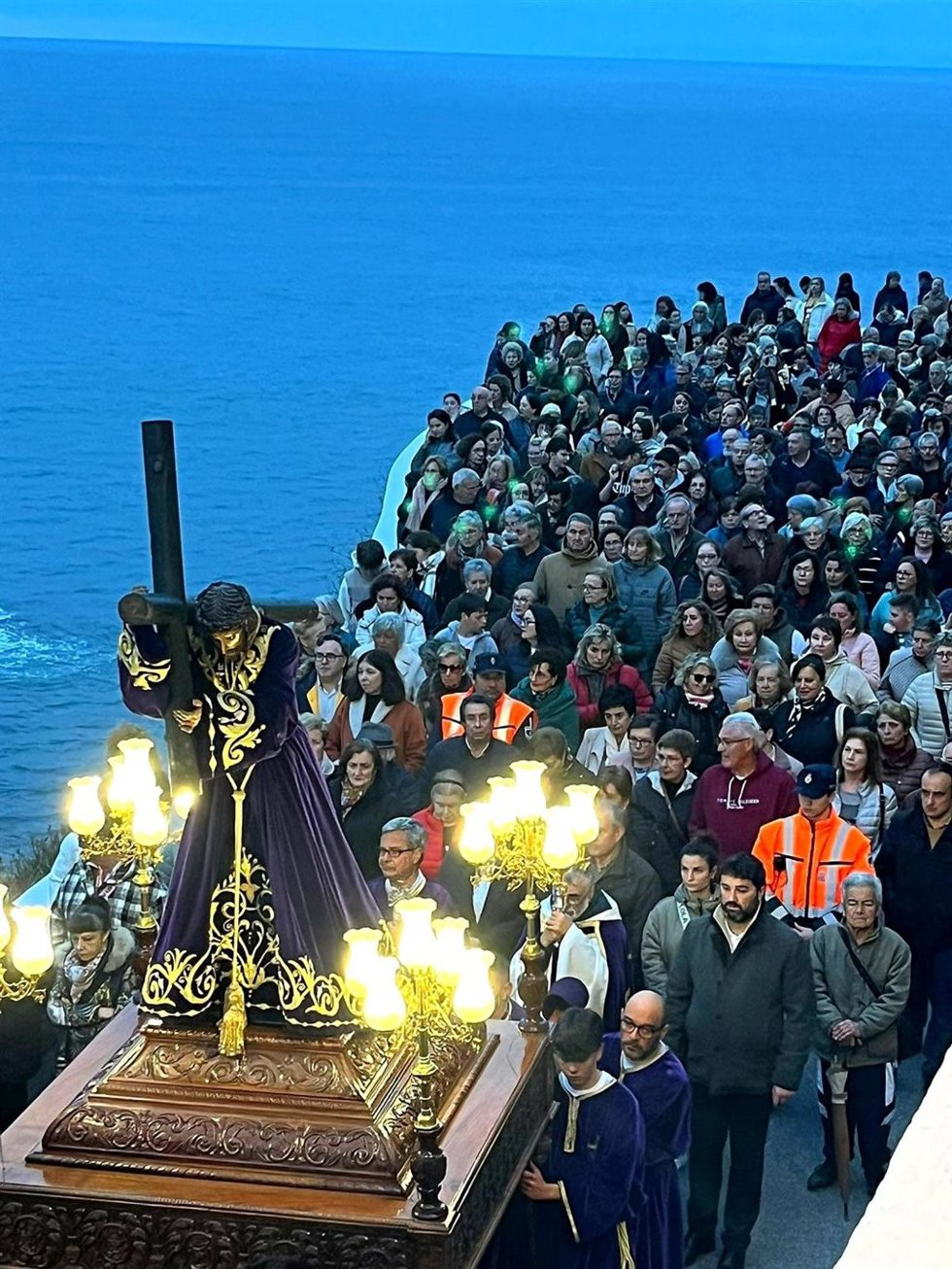 Subida del Nazareno a La Atalaya.