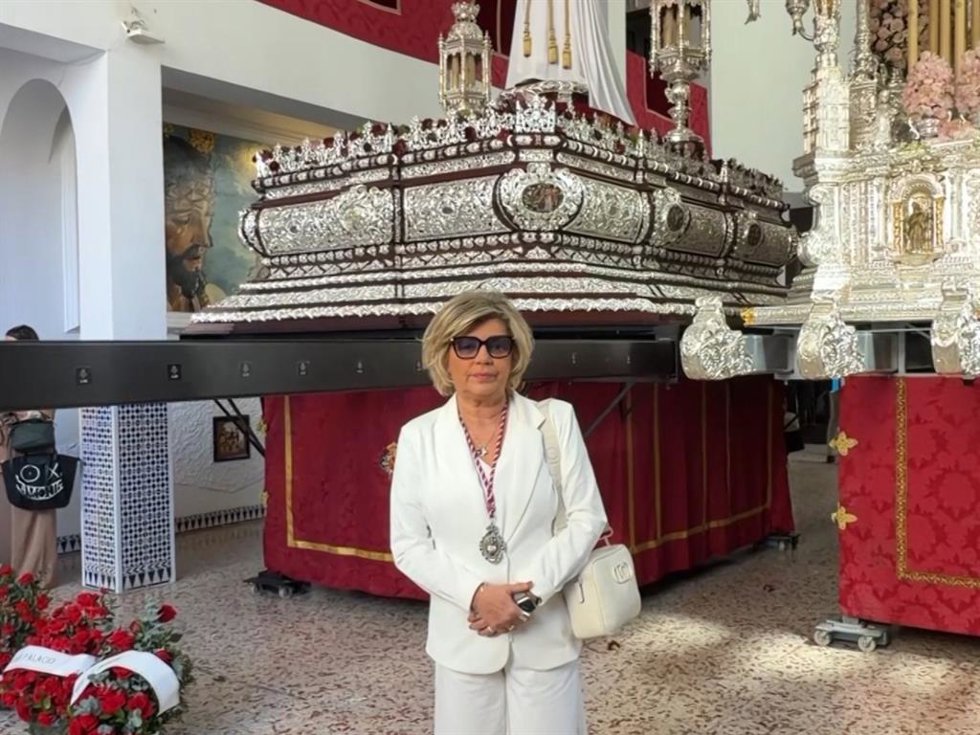 Terelu Campos, firme ante la ‘guerra’ familiar y volcada en su fe en Málaga