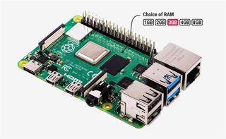 Ordenador Raspberry Pi 4 de 3GB