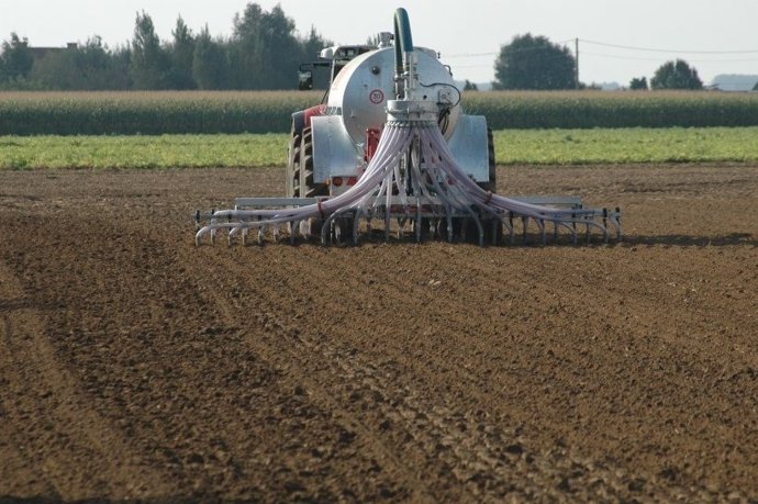 Imagen de un campo de cultivo.