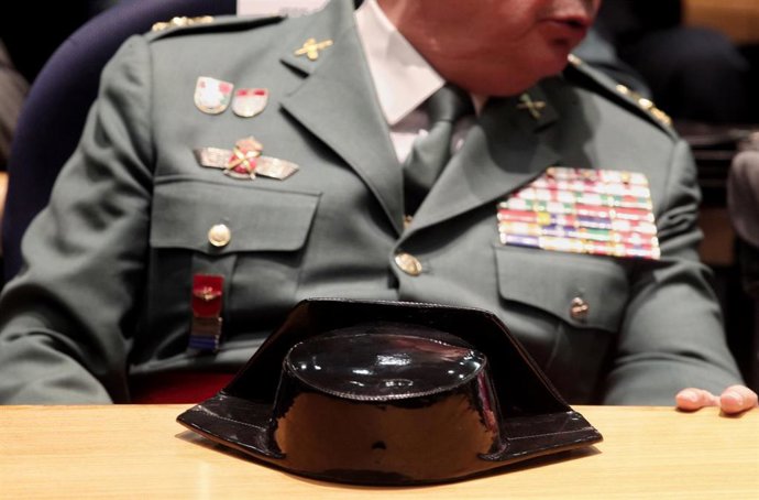 Archivo - Imagen de archivo de un guardia civil