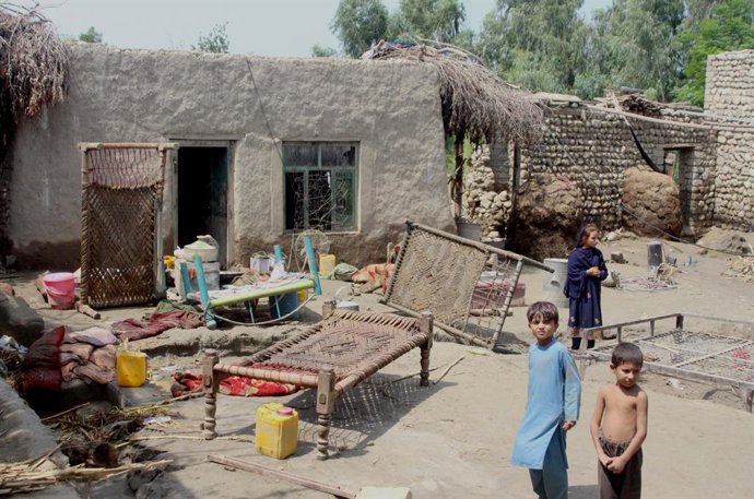 Archivo - Arxiu - Imatge d'arxiu dels efectes de les fortes pluges a Afganistan.