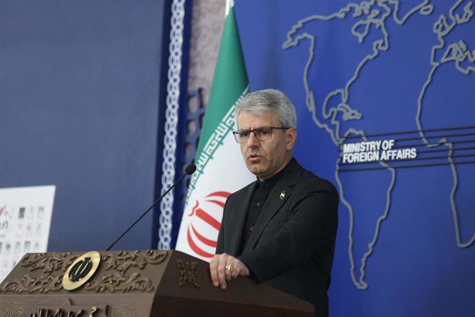 El portavoz del Ministerio de Exteriores de Irán, Esmaeil Baqaei.