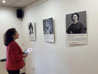 Exposición organizada por Cruz Roja en la provincia de Segovia.