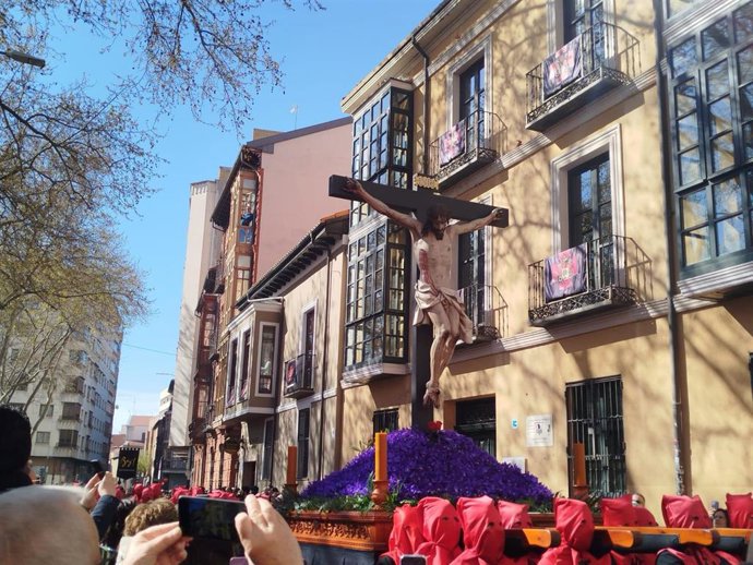 Procesión Del 'Santísimo Cristo De La Luz' Valladolid.