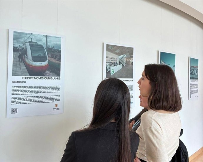 Baleares participa en una exposición fotográfica sobre los 40 años de España en la Unión Europea