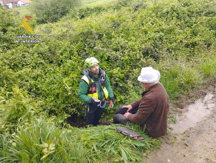 Localizado el hombre de 75 años que cayó a un agujero en Salinas