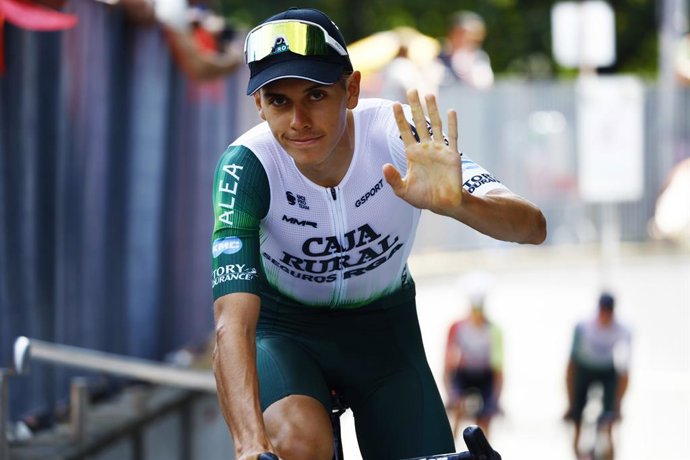 Jaume Guardeño, ciclista de l'equipe Caixa Rural-Segurs RGA.