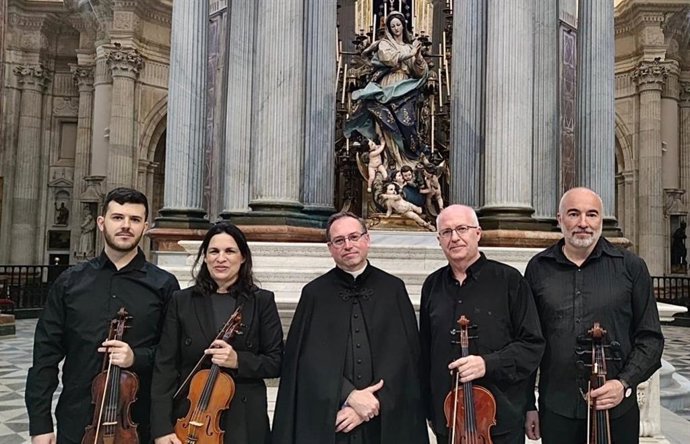 El grupo de música Concierto Ylustrado.