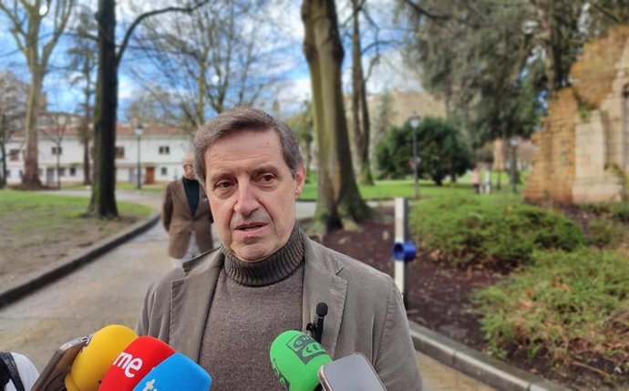 Archivo - El portavoz del Grupo Municipal Socialista en el Ayuntamiento de Oviedo, Carlos Fernández Llaneza.