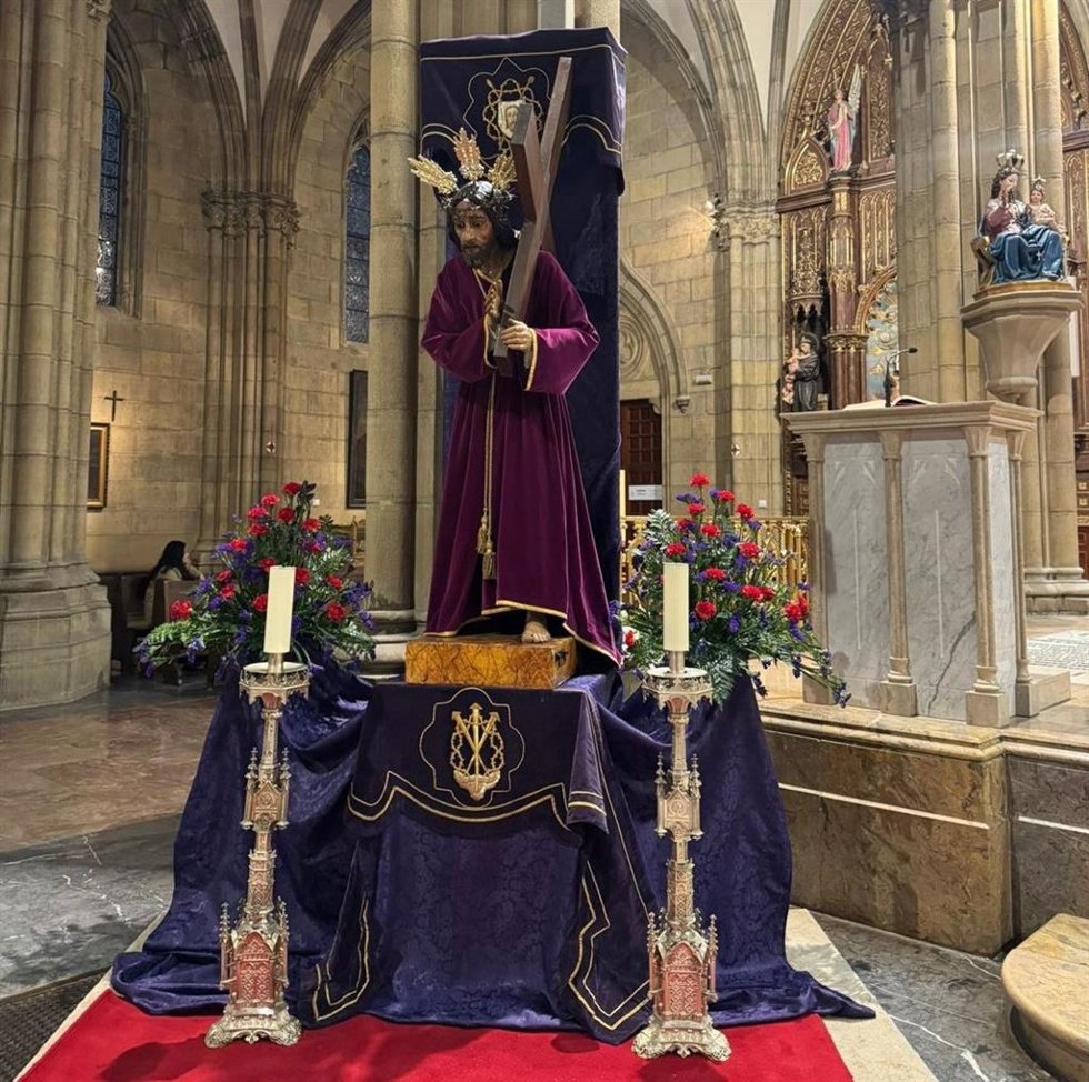 Archivo - Jesús Nazareno en el Buen Pastor.