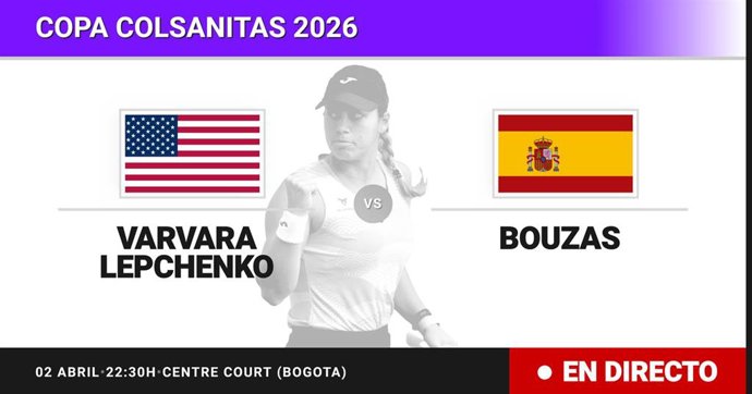 Varvara Lepchenko - Jessica Bouzas Maneiro: resumen y estadísticas del partido de Octavos de final de Copa Colsanitas