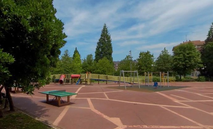Proyecto de renovación del área de juegos del parque de San Martín en Vitoria-Gasteiz