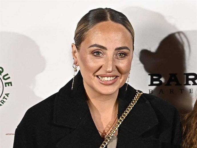 Archivo - Rocío Flores en el evento navideño del periódico La Razón.