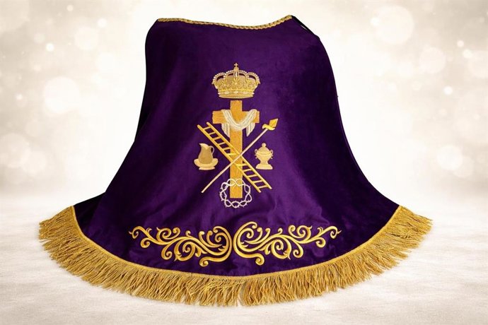 La Cofradía del Santo Cristo del Consuelo de Tarazona donará un manto a la Virgen del Pilar para demostrar "el cariño y la fe" de los hermanos