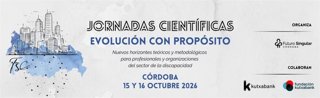 Imagen promocional de las Jornadas Científicas 'Evolución con Propósito'.