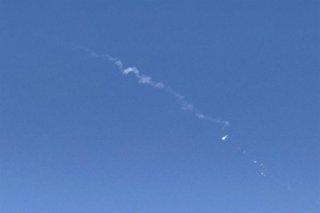 Archivo - Intercepción de un misil en el cielo de Israel en el contexto de la guerra en Irán.