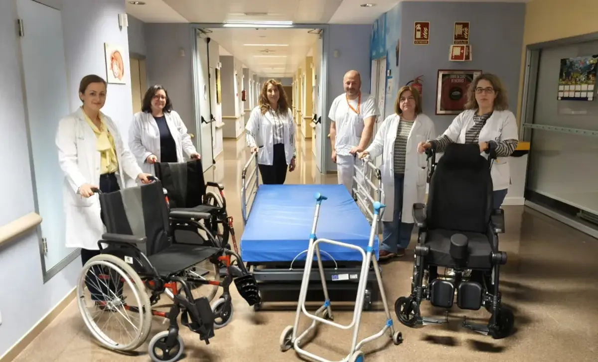 Material ortoprotésico en el Hospital de Tomelloso