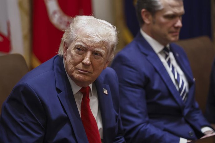 O presidente dos EUA, Donald Trump, em uma foto de arquivo.