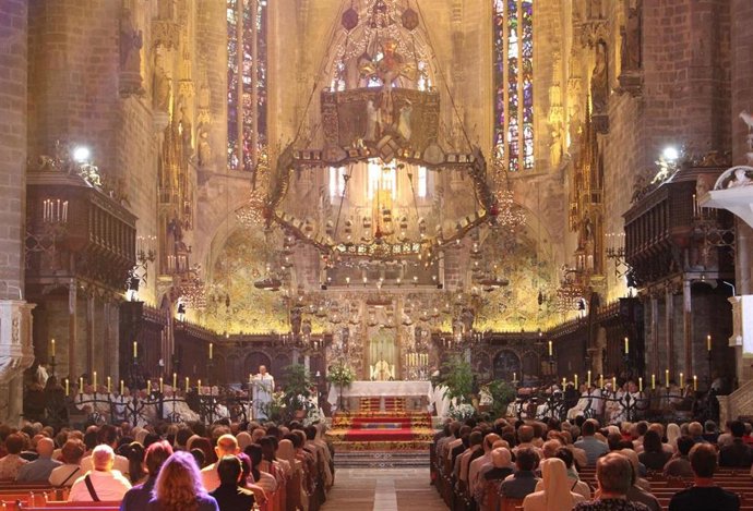 Archivo - Misa de Sebastià Taltavull en la Catedral