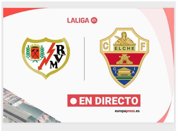 Onces Iniciales confirmados: Rayo - Elche: resumen y estadísticas del partido de la jornada 30 de LaLiga EA Sports