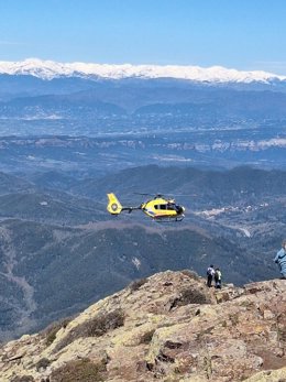 Rescat a les Agudes, a Arbúcies