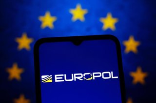 Archivo - Logo de Europol (Agencia de la Unión Europea para la Cooperación Policial) 