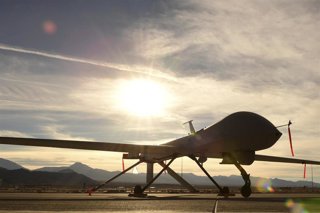 Archivo - Imagen de archivo de un dron MQ-1 Predator de EEUU