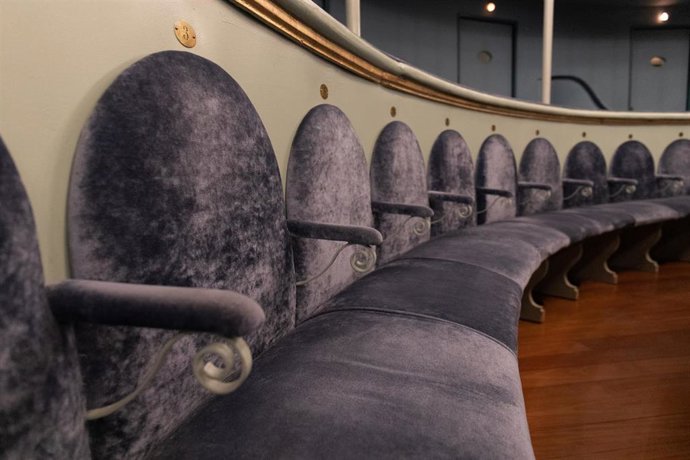 Archivo - El teatro Real Coliseo Carlos III, a 11 de diciembre de 2021, en San Lorenzo de El Escorial, Madrid (España). El Real Coliseo Carlos III celebra su 250 aniversario con una programación especial.