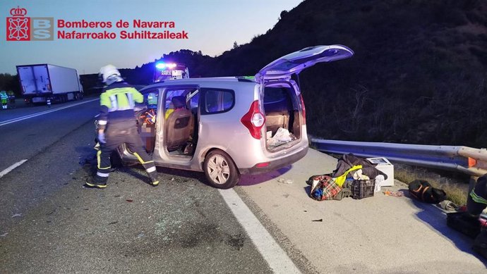 Imagen del vehículo implicado en el accidente.
