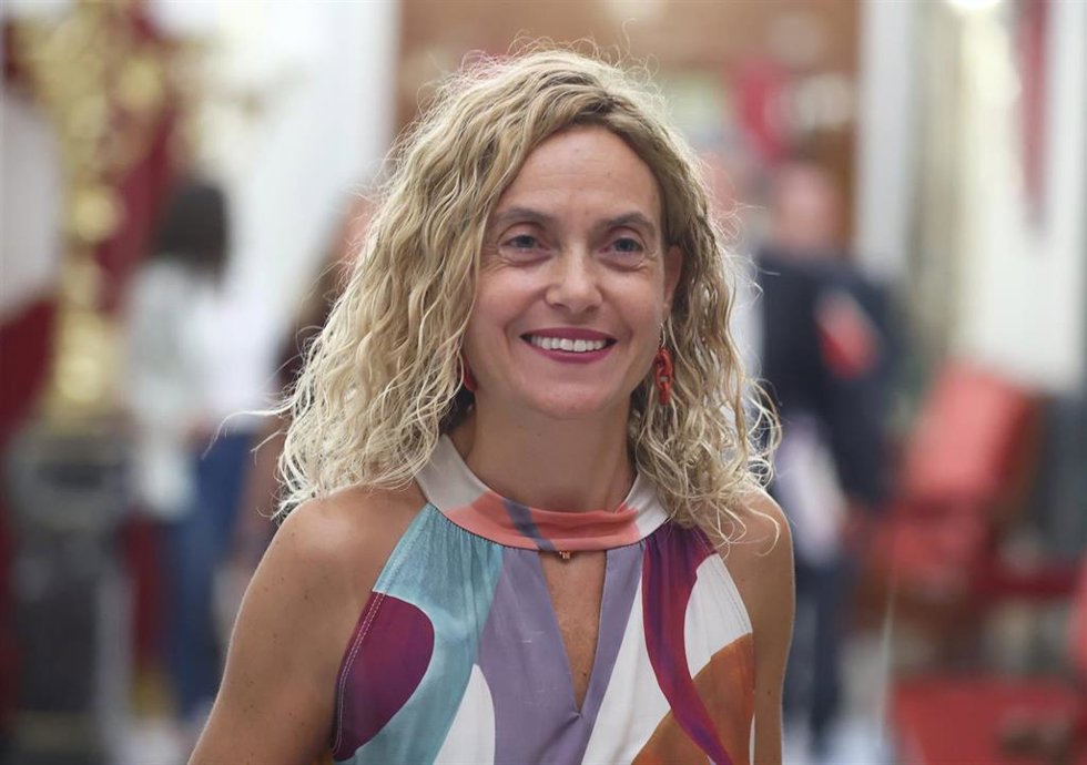 Archivo - La expresidenta del Congreso, Meritxell Batet.