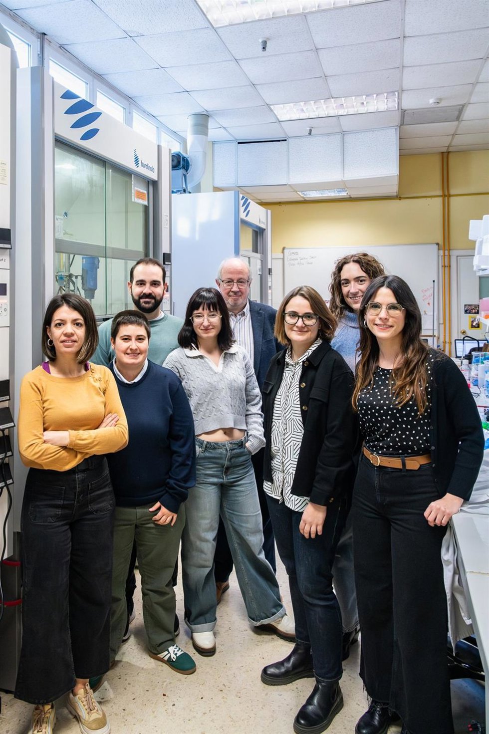 Archivo - Equipo investigador de la UPV