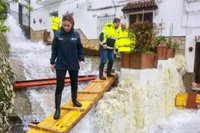 Presidenta de Diputación de Cádiz destaca la "buena gestión" durante las borrascas y reconoce que "se pasó mal"