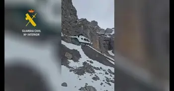 Rescatados dos montañeros en una zona de difícil acceso en un paraje de Picos de Europa en León