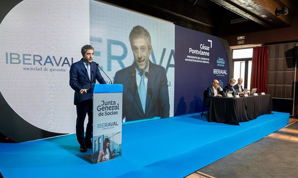 Cesa Pontvianne durante la Junta General de Iberaval.