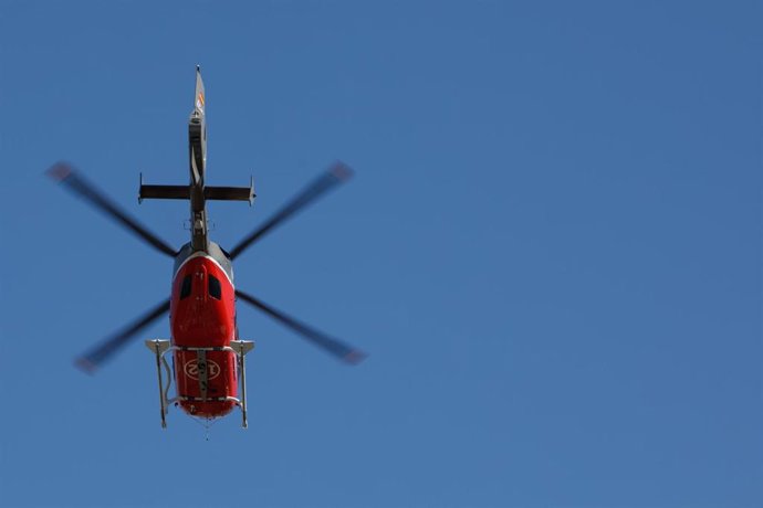 El herido ha sido trasladado en helicóptero medicalizado al Hospital Universitario de Navarra.