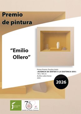 El Instituto de Estudios Giennenses convoca el Premio de Pintura 'Emilio Ollero'