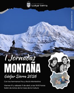 Cartel de las Jornadas de Montaña en la localidad granadina.