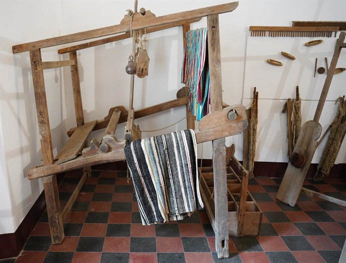 Archivo - Un telar, pieza del mes en Don Benito