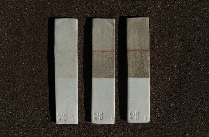 Una de las piezas de la exposición 'Minados', de Carmen López Brío