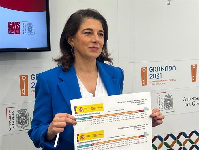 La portavoz del Grupo Municipal Socialista en el Ayuntamiento de Granada, Raquel Ruz