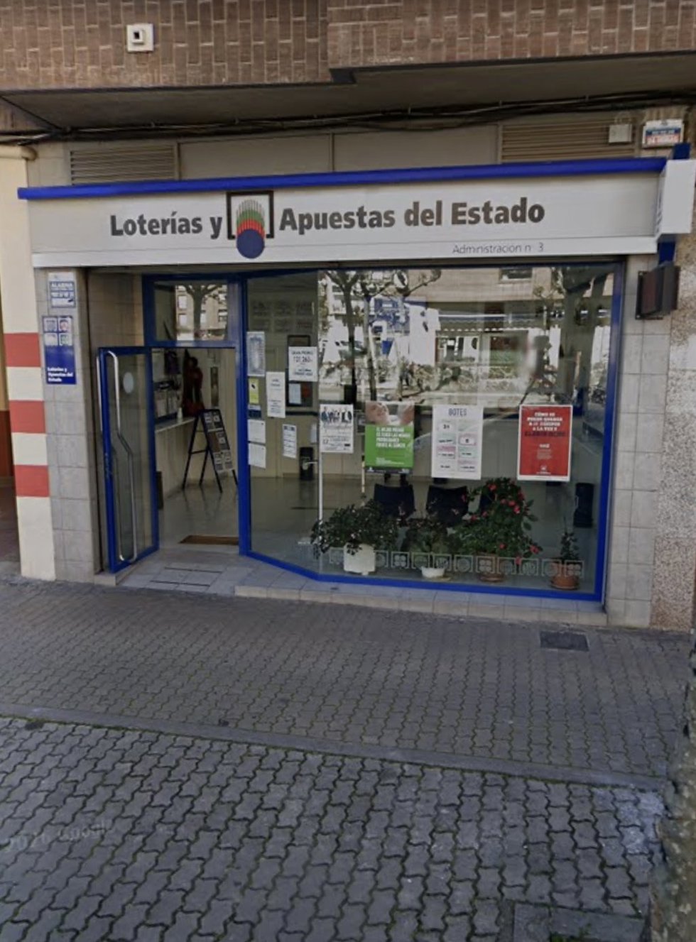 Administración de Calahorra que ha vendido el número