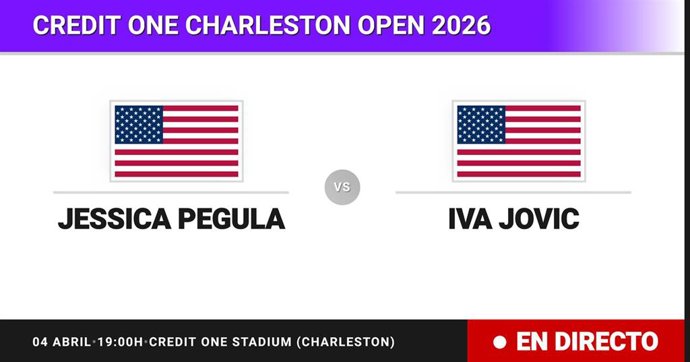 Jessica Pegula - Iva Jovic: resumen y estadísticas del partido de Semifinal de Credit One Charleston Open