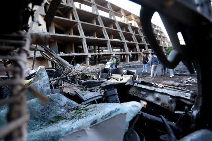 Bombardeig israelià a Líban (arxiu)