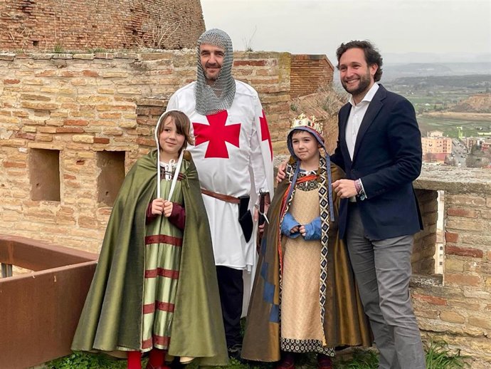 Durante esta semana se grabará en el castillo de Monzón el nuevo video que servirá para promocionar el homenaje templario en redes, televisiones, cines y otros medios audiovisuales.