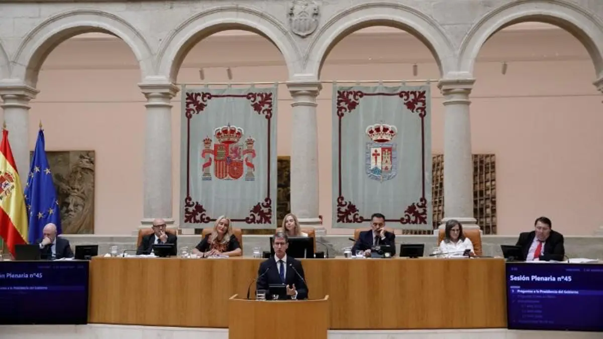 Sesión de pleno del Parlamento de La Rioja
