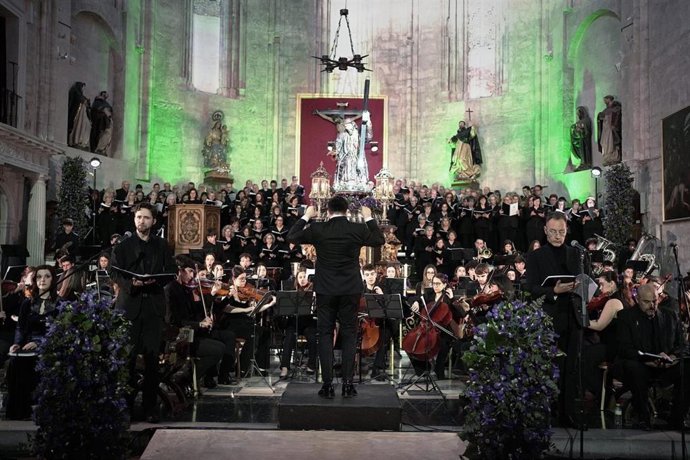 Un momento de la interpretación de la obra