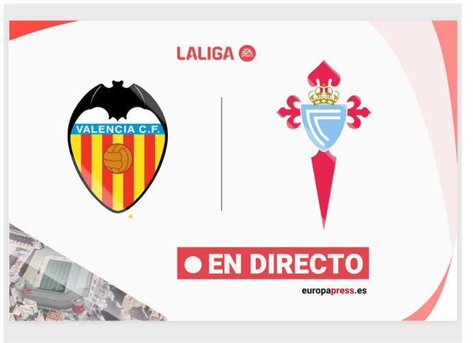 Onces Iniciales probables: Valencia - Celta de Vigo: resumen y estadísticas del partido de la jornada 30 de LaLiga EA Sports
