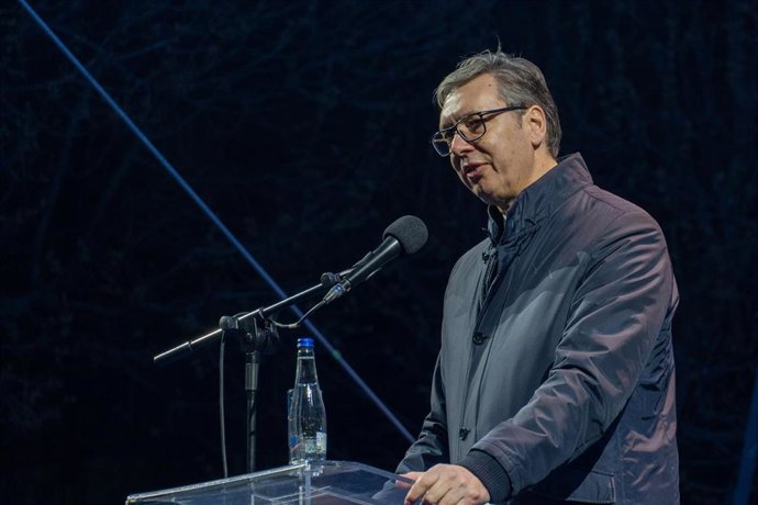 El presidente de Serbia, Aleksandar Vucic