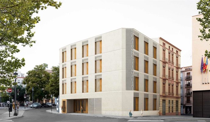 Archivo - Simulación del 'Nou Espai Dones i Igualtat'